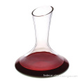 personalized clear glass decanter for wine or whiskey